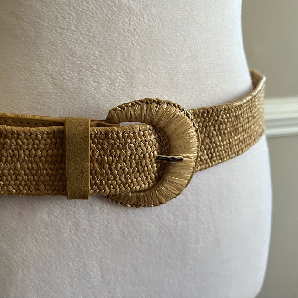 LOFT Natural Woven Belt NWT